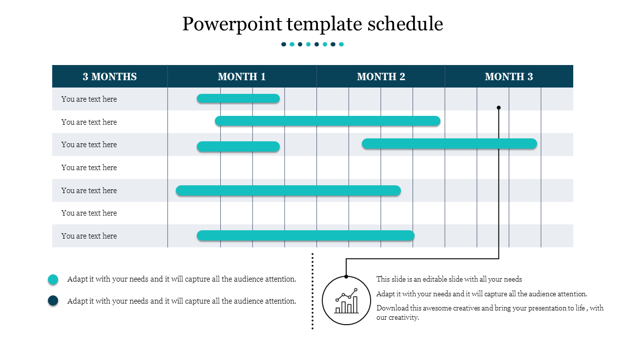 powerpoint template schedule